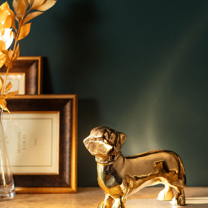 Genevre Gold Figurine Decorative Sculpture