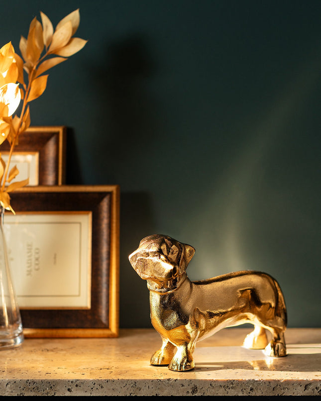Genevre Gold Figurine Decorative Sculpture