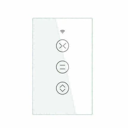 MOES - Zigbee Smart Switch - Curtains 1Gang - US Type - White