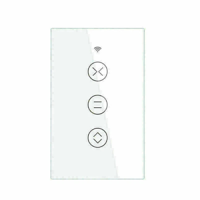 MOES - Zigbee Smart Switch - Curtains 1Gang - US Type - White