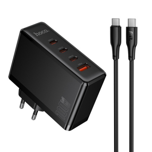 N85 Vigoroso 100W Multi-Port Fast Charger with Cable