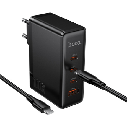 N85 Vigoroso 100W Multi-Port Fast Charger with Cable