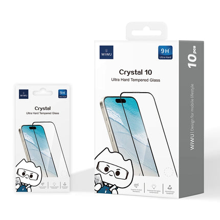Crystal 10 Ultra Hard Tempered Glass| GT-008