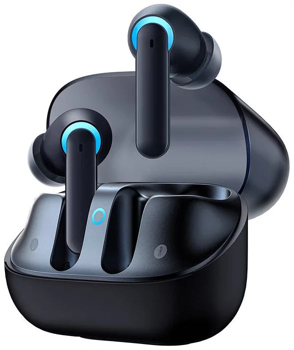 سماعات باسوس إيكور جي 10 (Baseus Aequr G10) لاسلكية للألعاب - اتصال مزدوج (بلوتوث 5.3 ومحول 2.4 جيجاهرتز) - تأخير منخفض جداً 25 مللي ثانية - صوت محيطي ثلاثي الأبعاد - إلغاء ضوضاء المكالمات ENC