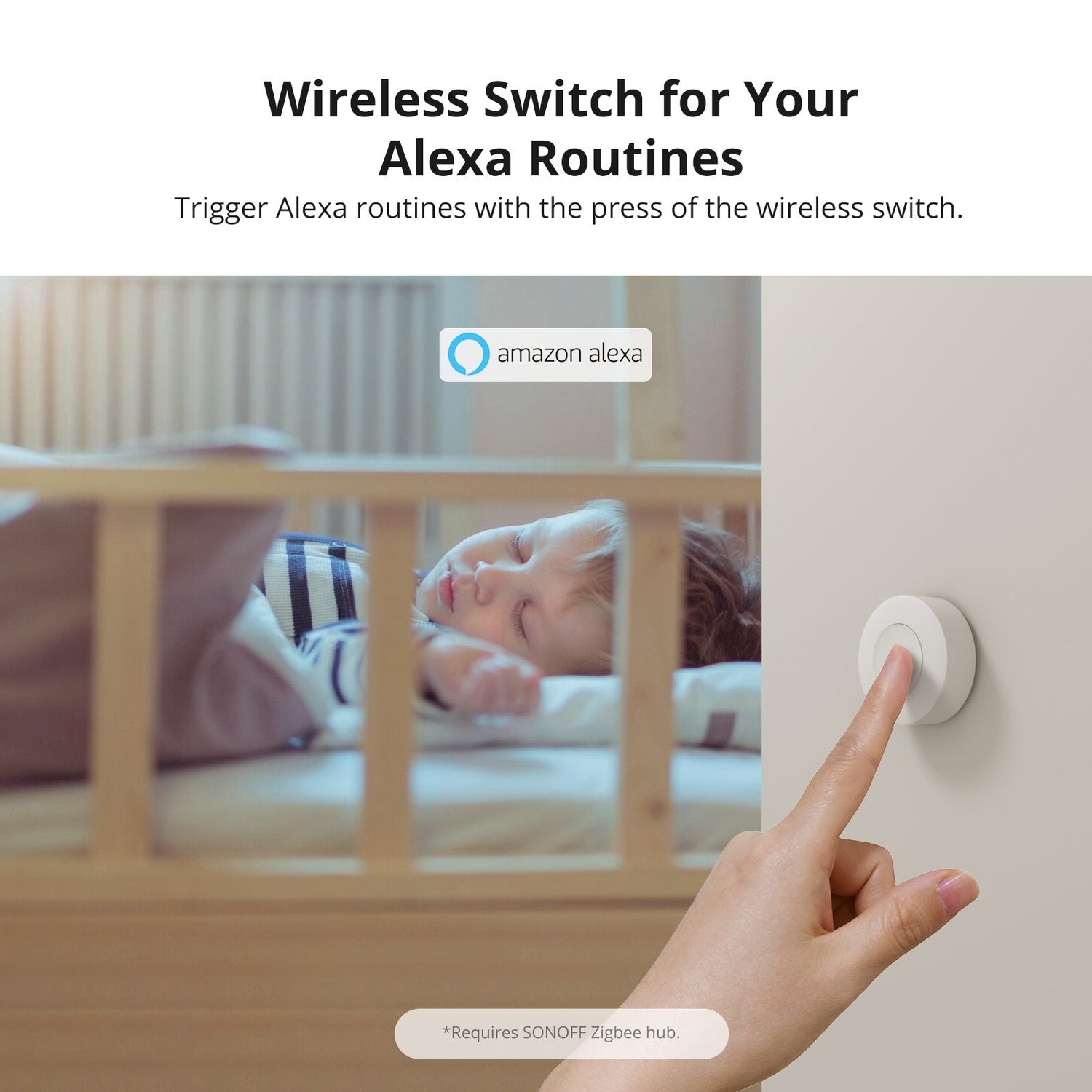 زر تحكم ذكي لاسلكي بتقنية Zigbee زر تحكم ذكي لاسلكي بتقنية Zigbee