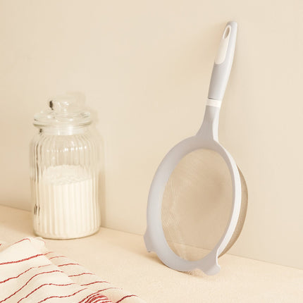 Madame Coco Delphine Mesh Strainer 19cm Soft Gray