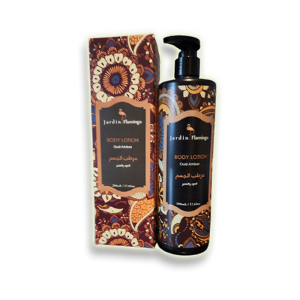 Jardin Flamingo Oud & Amber Body Moisturizer 500ml