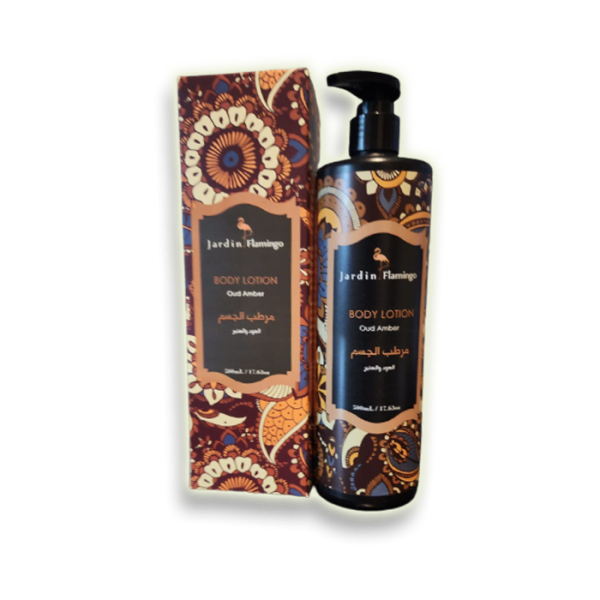 Jardin Flamingo Oud & Amber Body Moisturizer 500ml