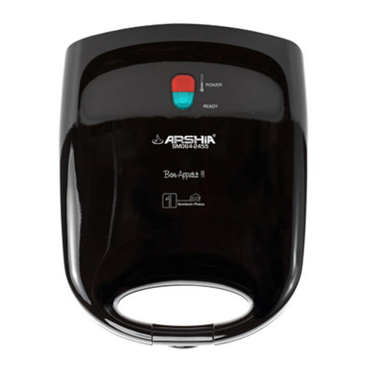 Sandwich Maker 1 Sandwich Plate 1200W From Arshia Compact Design | SM064-2455 Sandwich Maker 1 Sandwich Plate 1200W From Arshia Compact Design | SM064-2455