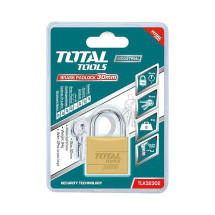 TOTAL Heavy Duty Brass Padlocks