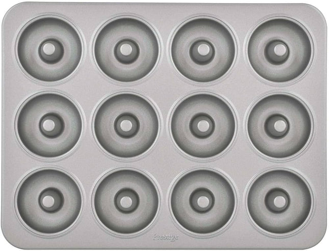 Prestige 12-Cup Mini Donut Pan, Grey