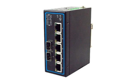 D-Link DGS-F1000-4P1T2S 5 Port Gigabit (4x PoE ports) 2