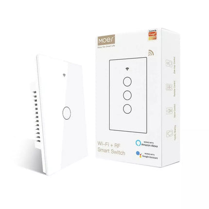 MOES - WIFI Smart Switch - 1Gang  - US Type - White