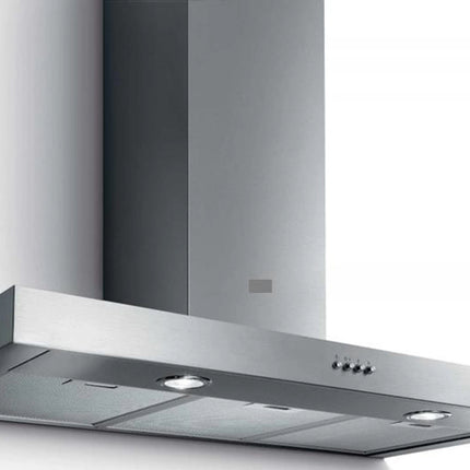 Elba Wall Cooker Hood 90 cm Airflow Max Speed 800 M³/H Stainless steel