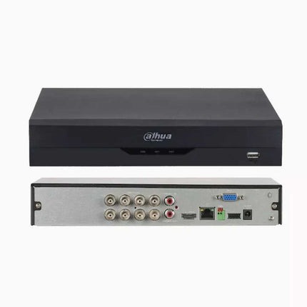 8 Channel Penta-brid 5M-N/1080p Compact 1U 1HDD WizSense Digital Video Recorder