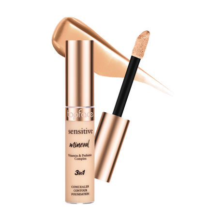 Topface Sensitive Mineral 3-in-1 Concealer, Contour & Foundation