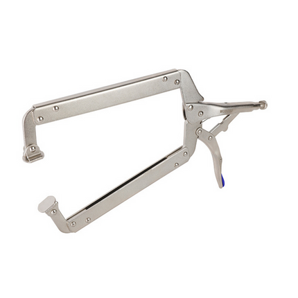 Workpro C-Clamp Locking Pliers with Swivel Pads