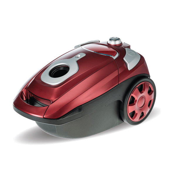 Tekmaz 2000W Canister Vacuum Cleaner with Bag – Red