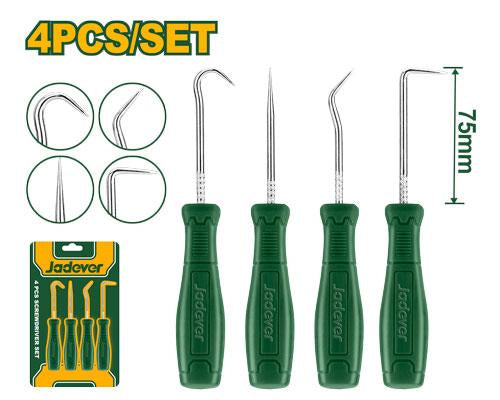 JADEVER Pick & Hook Set (4‑Piece)