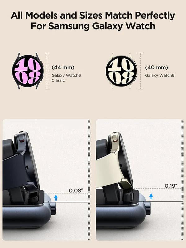 شاحن ساعة آبل (Apple Watch) اللاسلكي من جويروم (Joyroom) - كابل شحن مغناطيسي سريع وآمن شاحن ساعة آبل (Apple Watch) اللاسلكي من جويروم (Joyroom) - كابل شحن مغناطيسي سريع وآمن
