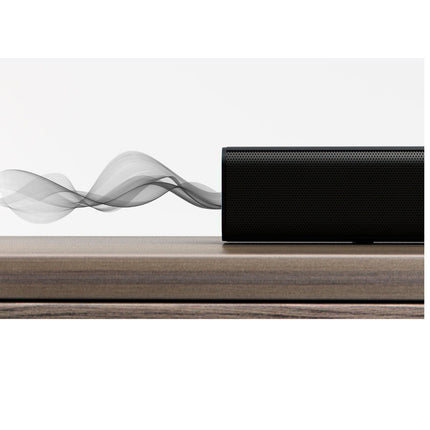Lenyes S901 Bluetooth Soundbar Speaker - 20W Powerful Output - Dual Drivers - RGB Dynamic Lighting - Desktop & Portable Design - Wireless & Wired Connection - Black