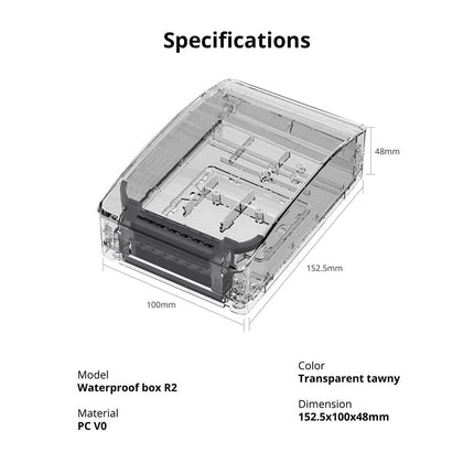 WaterproofR2 SONOFF Waterproof Box R2
