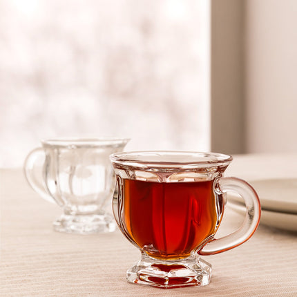 Vannes 4-Piece Teacup Set - Elegant Porcelain Tea Cups