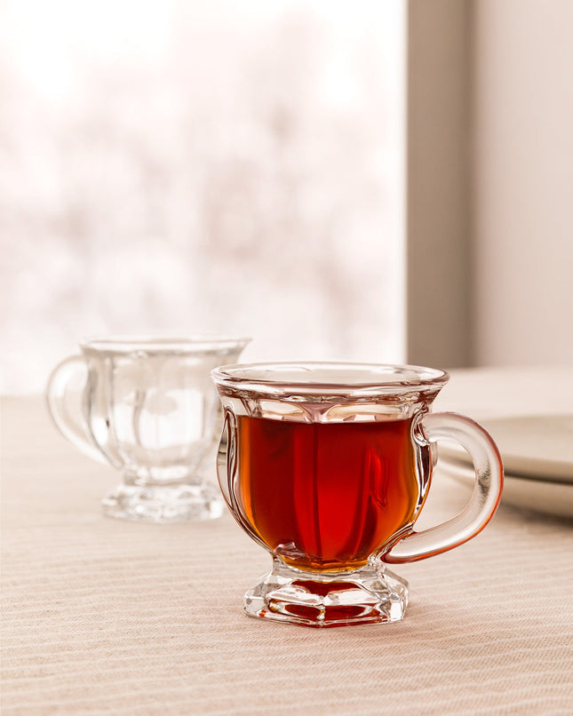 Vannes 4-Piece Teacup Set - Elegant Porcelain Tea Cups