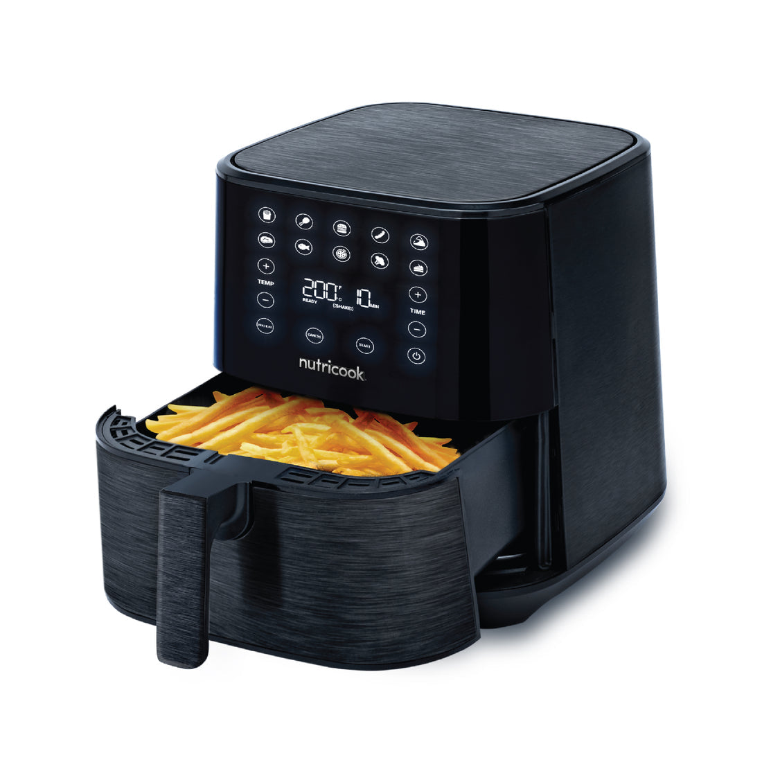 قلاية هوائية NUTRICOOK Air Fryer 2 | سعة 5.5 لتر | تقنية SmartTemp - أسود قلاية هوائية NUTRICOOK Air Fryer 2 | سعة 5.5 لتر | تقنية SmartTemp - أسود