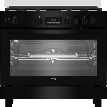 10.10.33.0022BekoBGGR 11225 GB: Freestanding Cooker (Fan-assisted Gas, 90 cm)