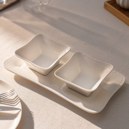Petit Concept 3-Section Serving Platter for Elegant Presentation