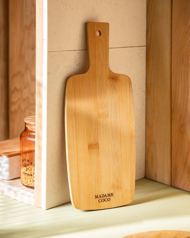 Ange Bamboo Cutting Board - Natural Kitchen Prep