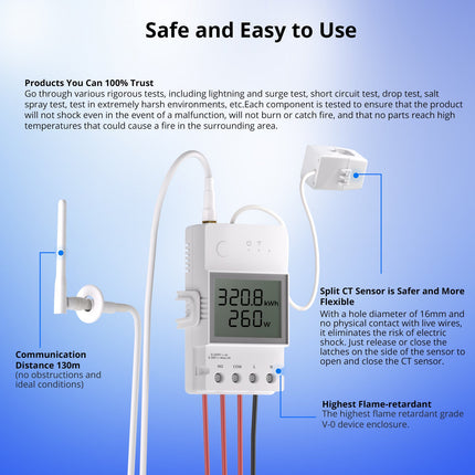 POWCT SONOFF POW Ring Smart Power Meter | POWCT