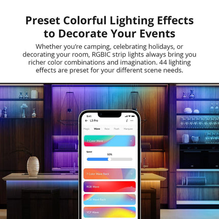 L3-5M-Pro SONOFF L3 Pro RGBIC Smart LED Strip Lights – 5M