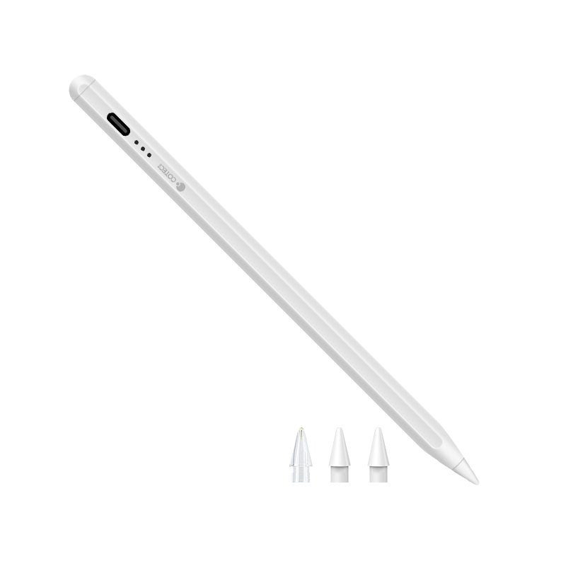 قلم كوتيسي (COTECI) الذكي P1 لأجهزة iPad - دقة عالية وحساسية للميل مع شحن سريع USB-C قلم كوتيسي (COTECI) الذكي P1 لأجهزة iPad - دقة عالية وحساسية للميل مع شحن سريع USB-C