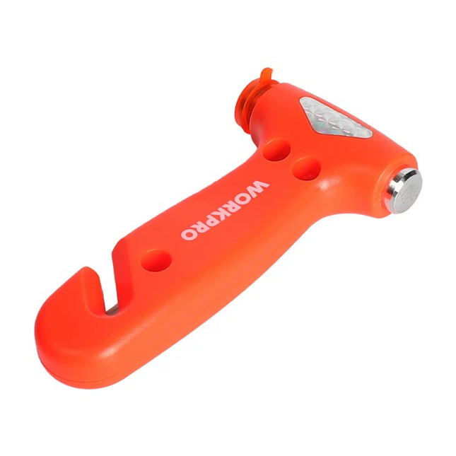 WORKPRO 4-IN-1 Emergency Hammer Tool | WP319021