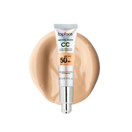 Topface Natural Glow CC Shades Foundation – Cool Linen 04