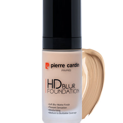 Pierre Cardin HD Blur Foundation Beige 408 - Full Coverage