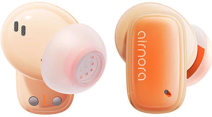 Baseus AirNora 2 TWS Wireless Earphones - Active Noise Cancellation (ANC) - Spatial Audio - Built-in Mirror Case - Bluetooth 5.3 - 30 Hours Playtime - Fast Charging - Comfort Fit for Smaller Ears