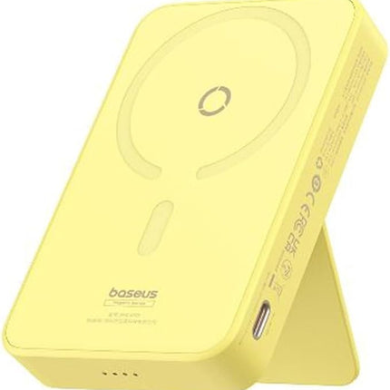 Baseus MagPro Magnetic Wireless Fast Charging Power Bank - 5000mAh Capacity - 20W Power Delivery - Built-in Foldable Stand - Strong Magnetic Attachment - Compatible with MagSafe