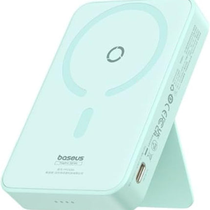Baseus MagPro Magnetic Wireless Fast Charging Power Bank - 5000mAh Capacity - 20W Power Delivery - Built-in Foldable Stand - Strong Magnetic Attachment - Compatible with MagSafe