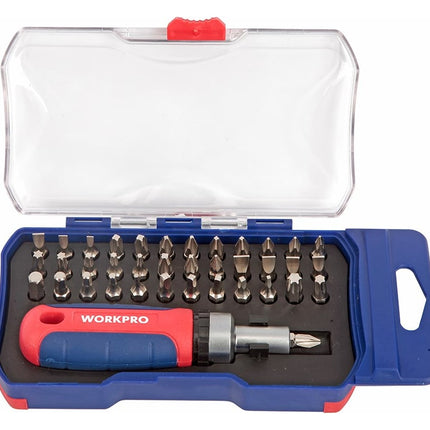 WORKPRO 38PC Ratcheting Screwdriver Set | W021182