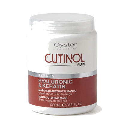Oyster Cutinol Plus Keratin & Hyaluronic Acid Hair Mask – 1000 ml