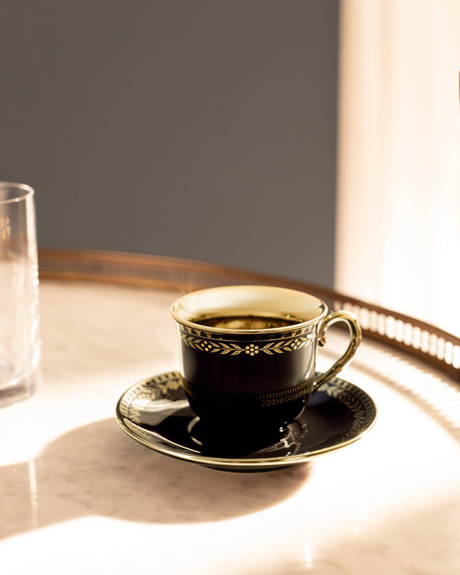 Allaire Set of 2 Colorful Contemporary Coffee Cups