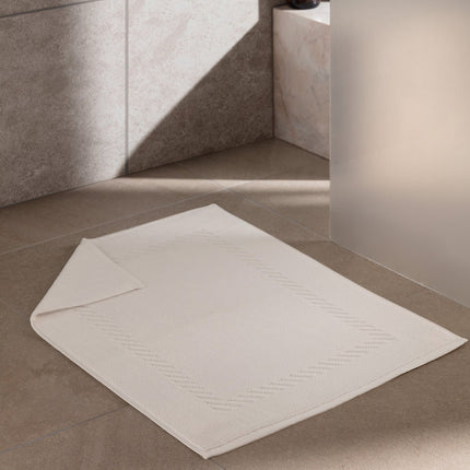 Ryella Armure White Foot Towel Hotel Collection