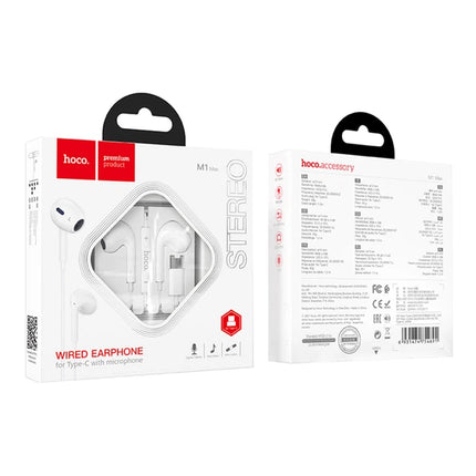 HOCO M1 Max Type-C Wired Earphones with Microphone