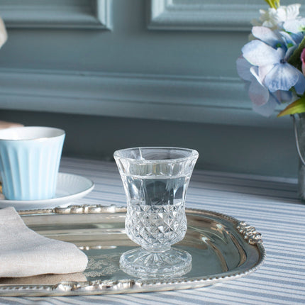 Audrey 4-Piece Footed Coffee Cup Set - Goblet Design