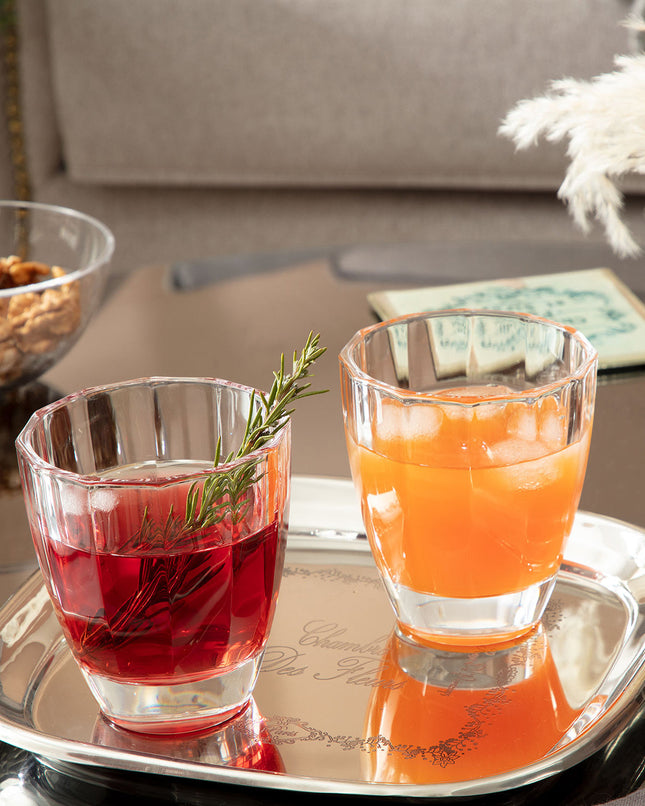 Fiona 4-Piece Water Glass Set - Elegant Stemmed Glasses