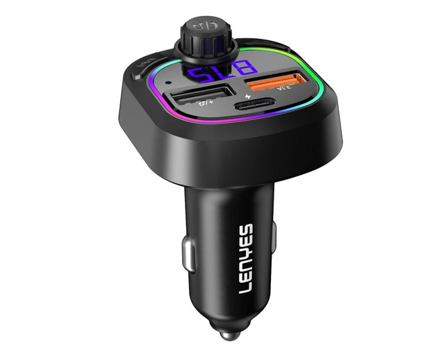 Lenyes CA902 Car Charger -Black