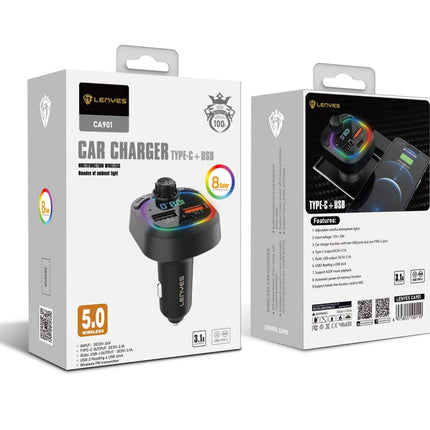 Lenyes CA901 Car Charger -Black
